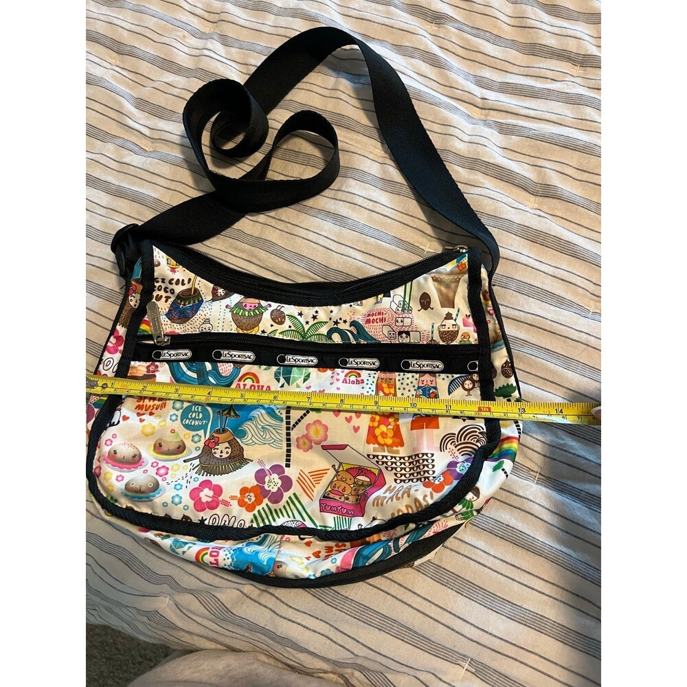 LeSportSac Classic Hobo Crossbody Bag in “Onolicious” Hawaii Retired Print! - Picture 10 of 12